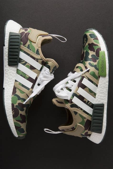 bathing ape NMD r1 sneakers